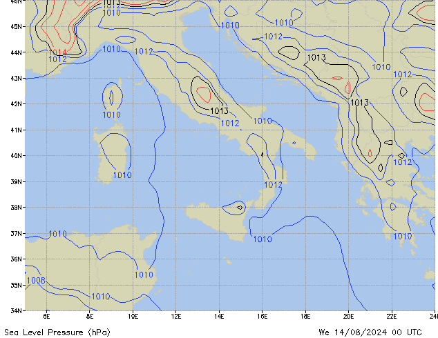 We 14.08.2024 00 UTC