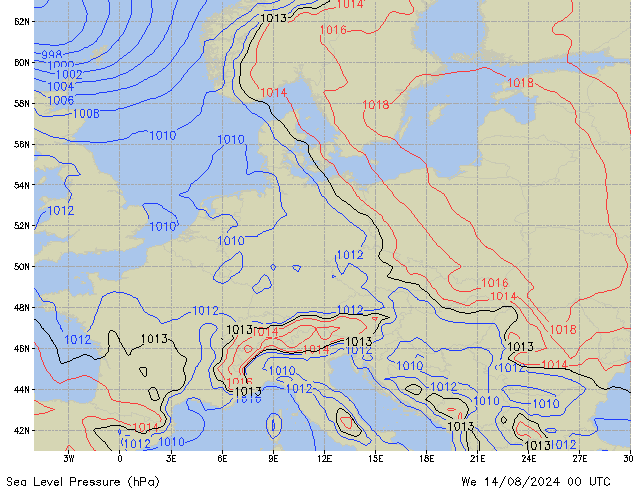 We 14.08.2024 00 UTC