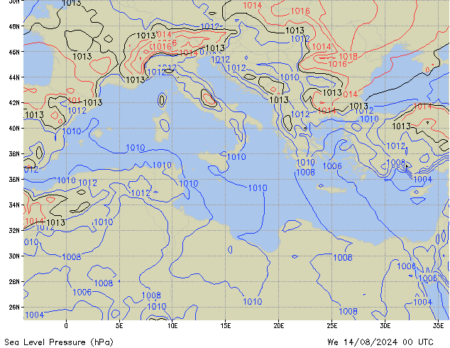 We 14.08.2024 00 UTC