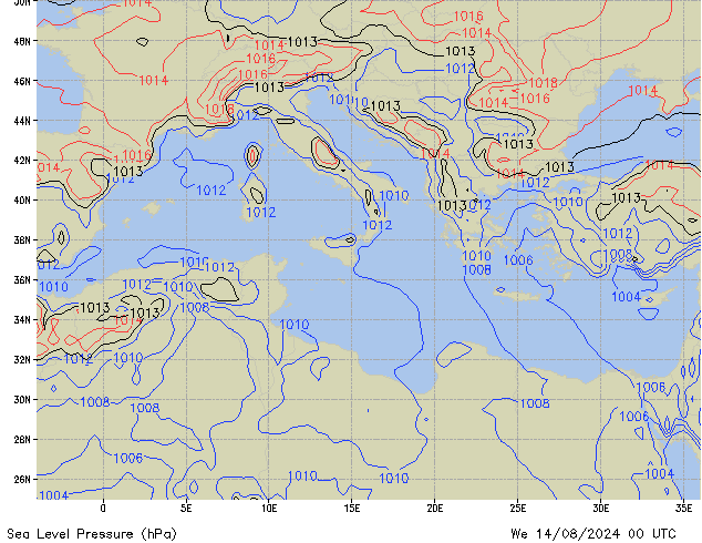 We 14.08.2024 00 UTC