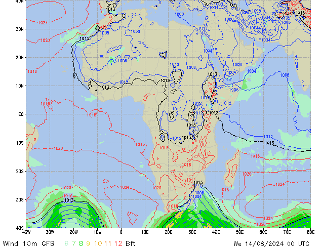 We 14.08.2024 00 UTC