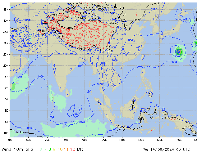 We 14.08.2024 00 UTC