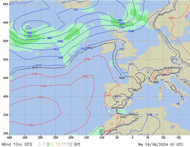 We 14.08.2024 00 UTC