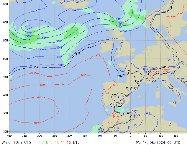 We 14.08.2024 00 UTC