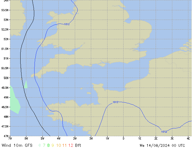 We 14.08.2024 00 UTC