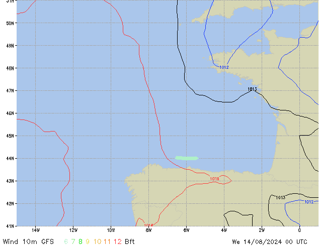 We 14.08.2024 00 UTC