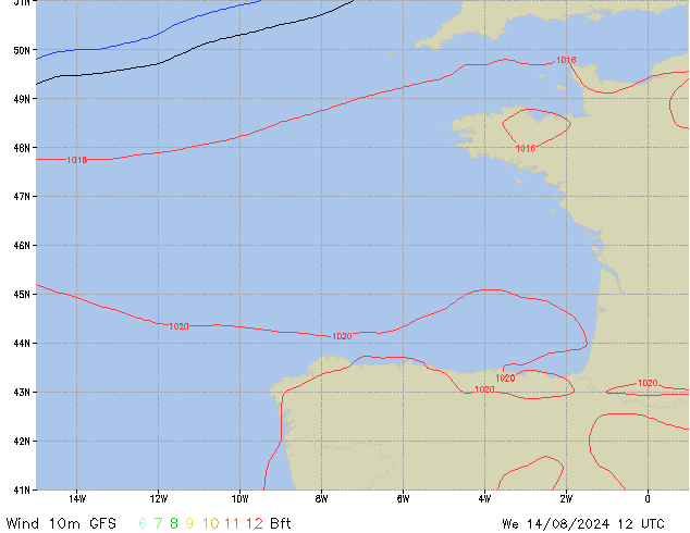 We 14.08.2024 12 UTC