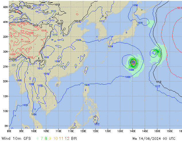 We 14.08.2024 00 UTC