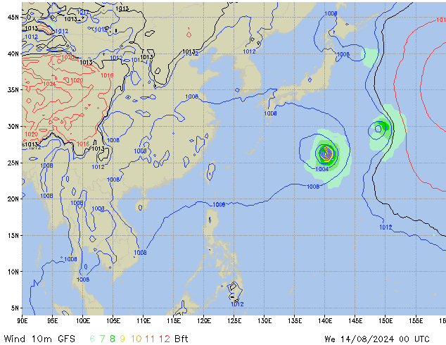 We 14.08.2024 00 UTC