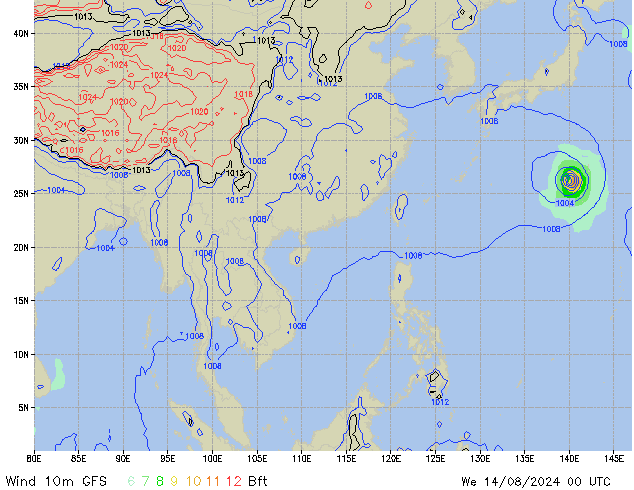 We 14.08.2024 00 UTC