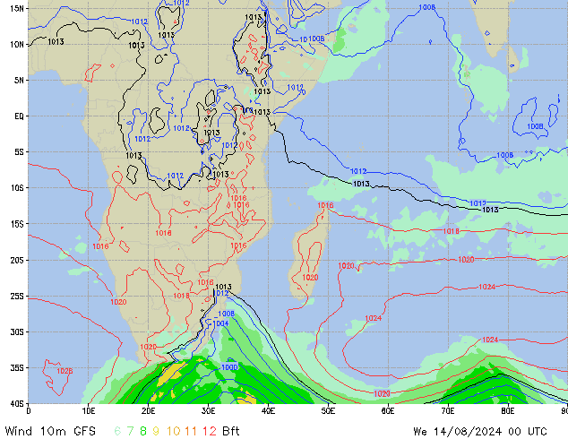 We 14.08.2024 00 UTC