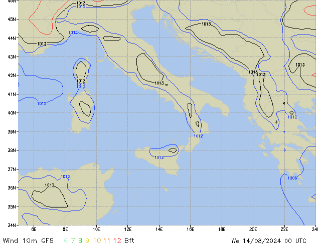 We 14.08.2024 00 UTC