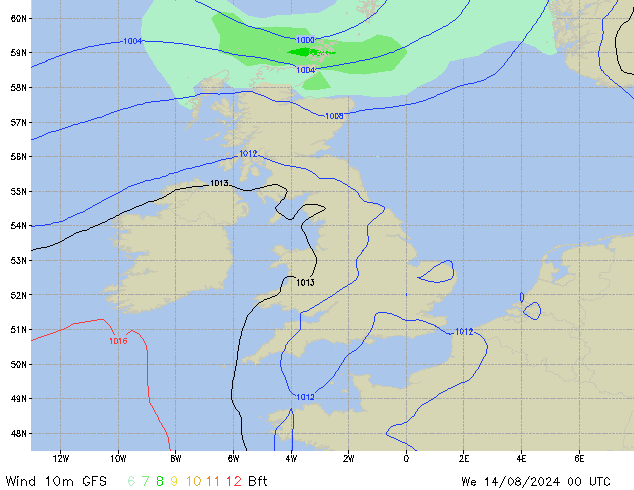 We 14.08.2024 00 UTC