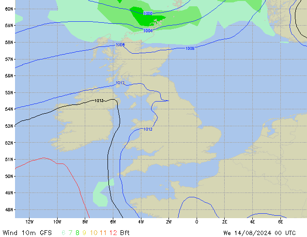 We 14.08.2024 00 UTC