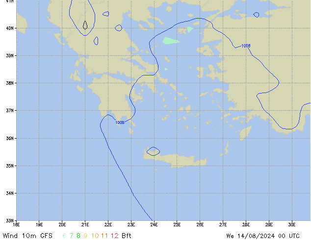 We 14.08.2024 00 UTC