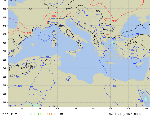 We 14.08.2024 00 UTC