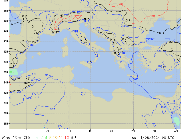 We 14.08.2024 00 UTC