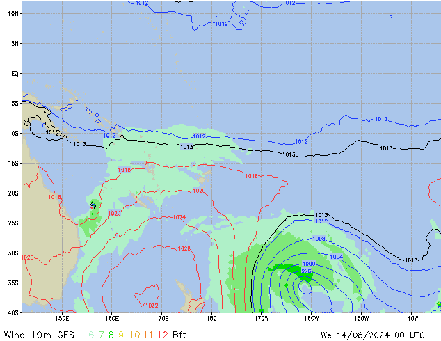 We 14.08.2024 00 UTC