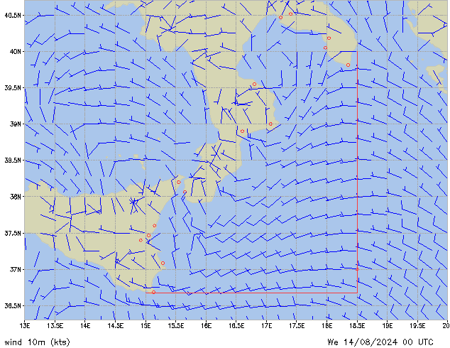 We 14.08.2024 00 UTC