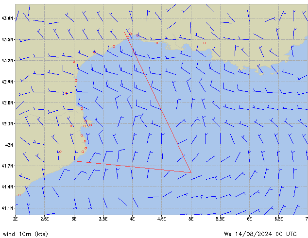 We 14.08.2024 00 UTC