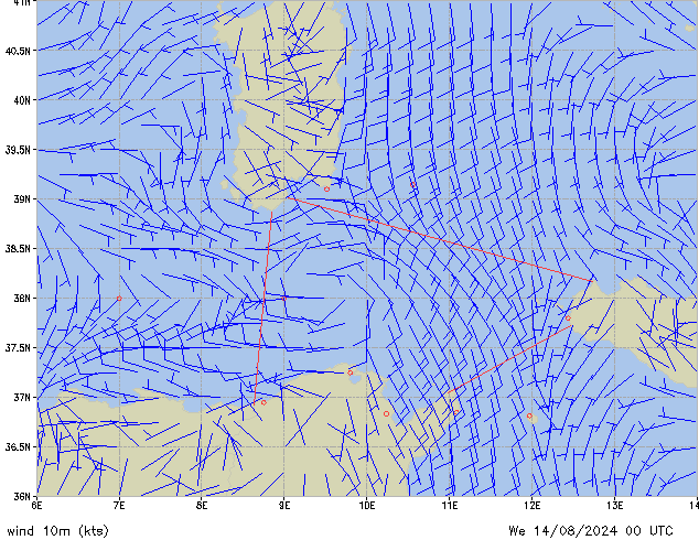 We 14.08.2024 00 UTC