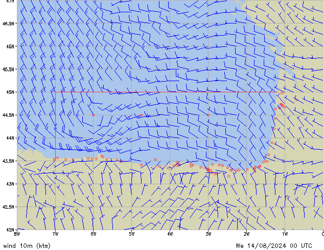 We 14.08.2024 00 UTC