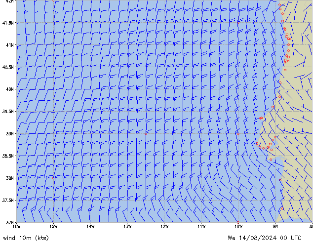 We 14.08.2024 00 UTC