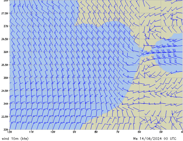 We 14.08.2024 00 UTC