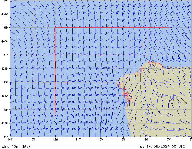 We 14.08.2024 00 UTC