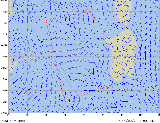 We 14.08.2024 00 UTC