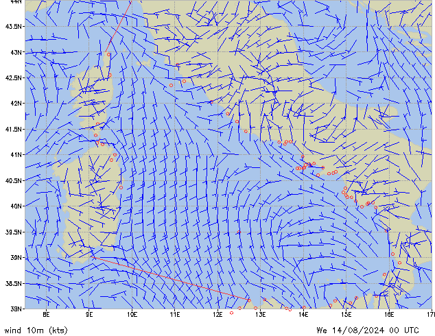 We 14.08.2024 00 UTC