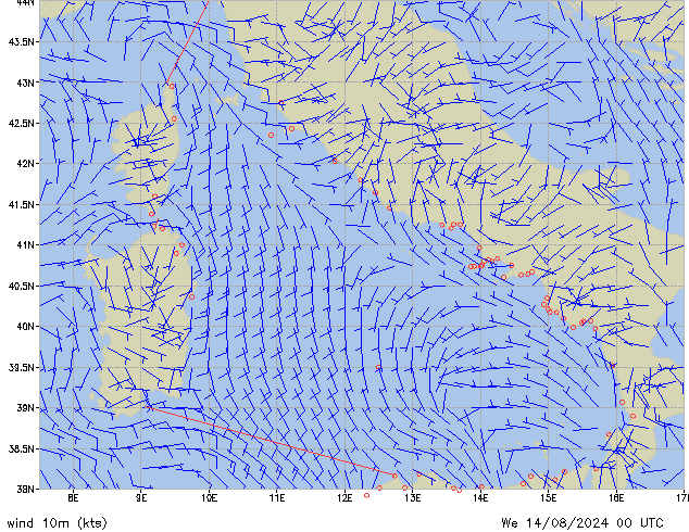 We 14.08.2024 00 UTC