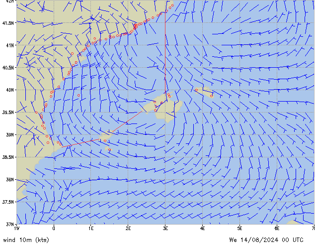 We 14.08.2024 00 UTC