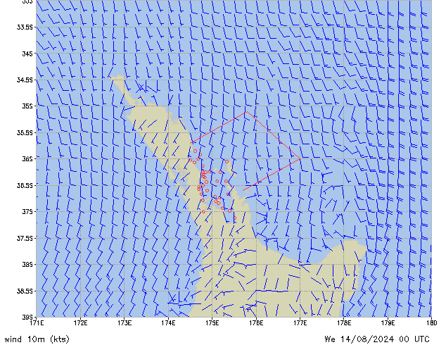 We 14.08.2024 00 UTC