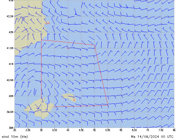 We 14.08.2024 00 UTC