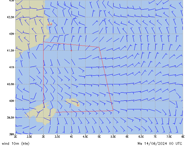 We 14.08.2024 00 UTC