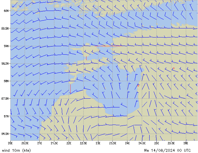 We 14.08.2024 00 UTC