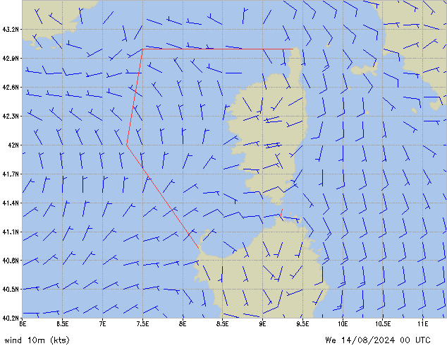 We 14.08.2024 00 UTC