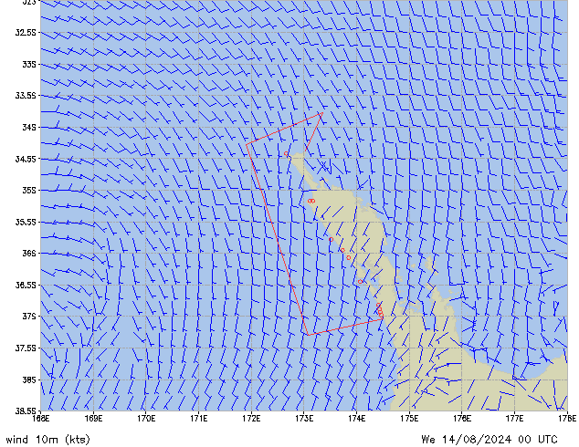 We 14.08.2024 00 UTC