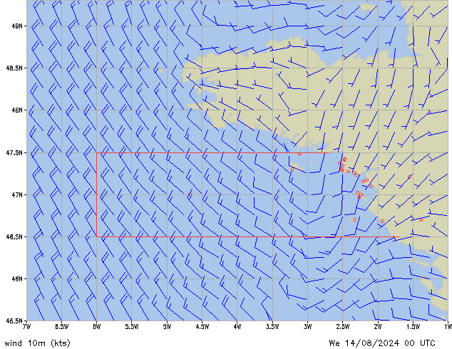 We 14.08.2024 00 UTC