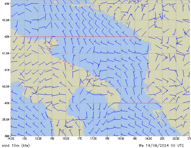 We 14.08.2024 00 UTC