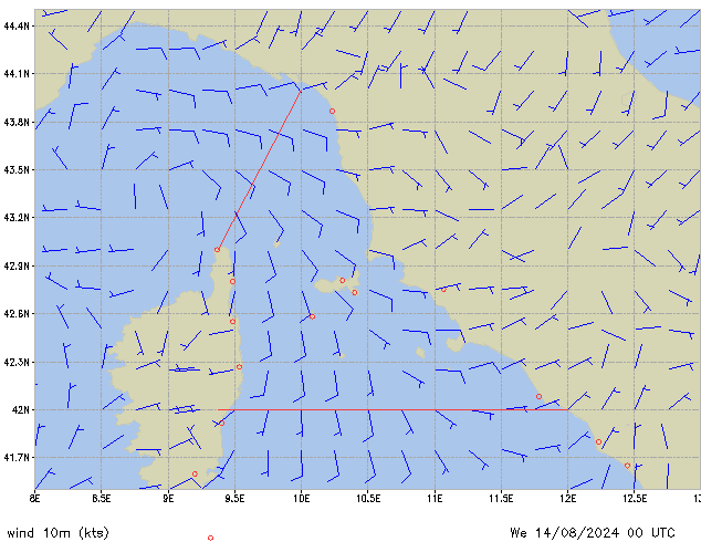 We 14.08.2024 00 UTC