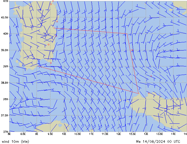 We 14.08.2024 00 UTC