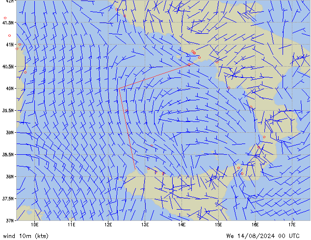 We 14.08.2024 00 UTC