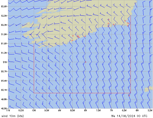 We 14.08.2024 00 UTC