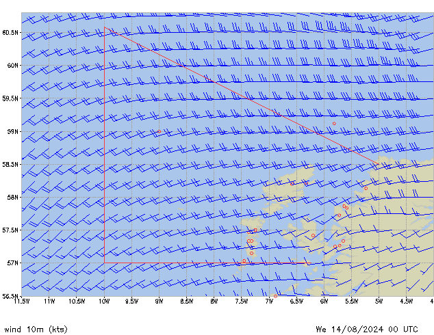 We 14.08.2024 00 UTC