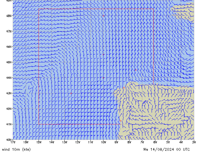 We 14.08.2024 00 UTC