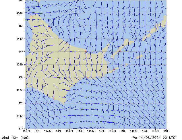 We 14.08.2024 00 UTC