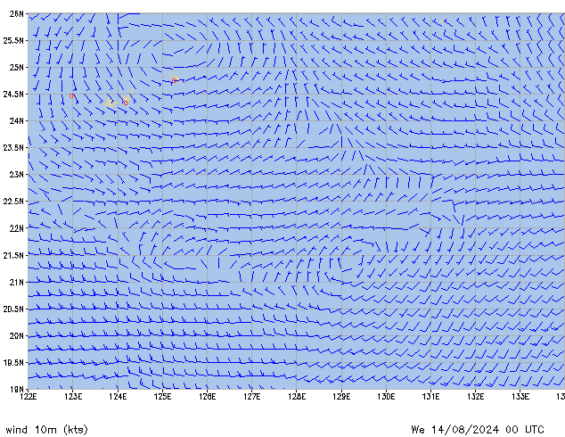 We 14.08.2024 00 UTC