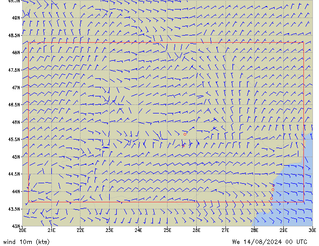 We 14.08.2024 00 UTC